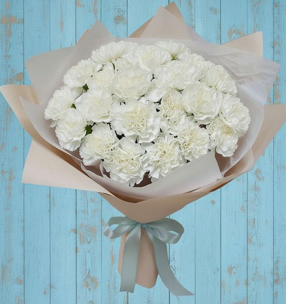 Букет цветов из: Гвоздики в Сунже Республики Ингушетия