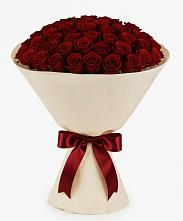 Букет 101 Бордовая роза Блэк Бакарра в Сунже Республики Ингушетия
