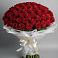Букет 101 Красная роза Блэк Мэджик в Сунже Республики Ингушетия