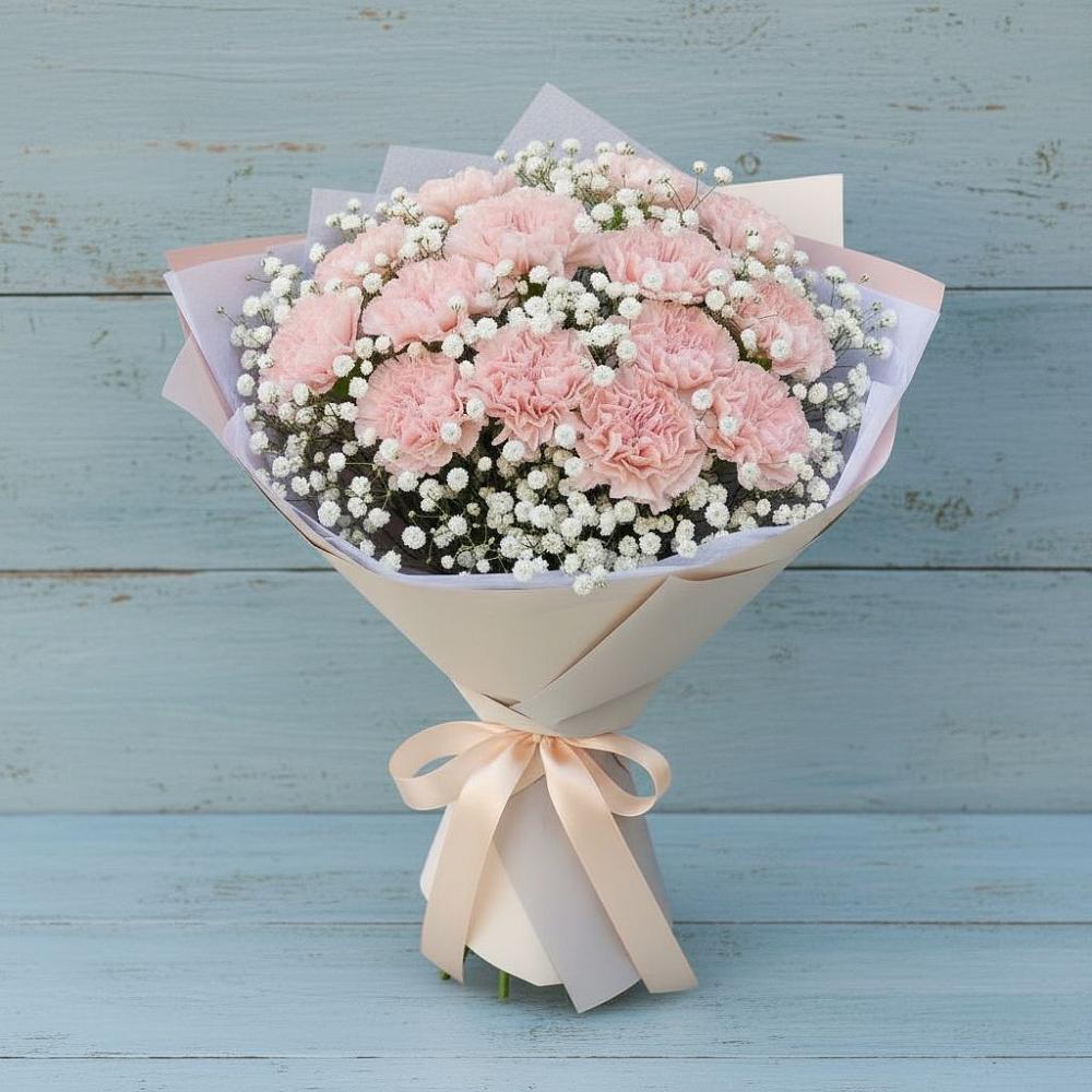 Букет цветов из: Гвоздики в Сунже Республики Ингушетия