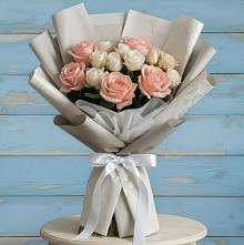 Букет цветов из:  Розы #REPLACE_PRED# Сунже Республики Ингушетия