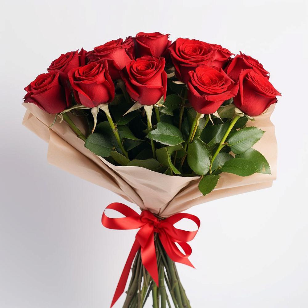 Букет 11 Красных роз Эдлесс Лав в Сунже Республики Ингушетия
