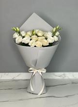 Букет цветов из:  Розы и Лизиантусы #REPLACE_PRED# Сунже Республики Ингушетия